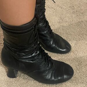 Annie 2.5" Can Can Boot Soft Sole size 38W
